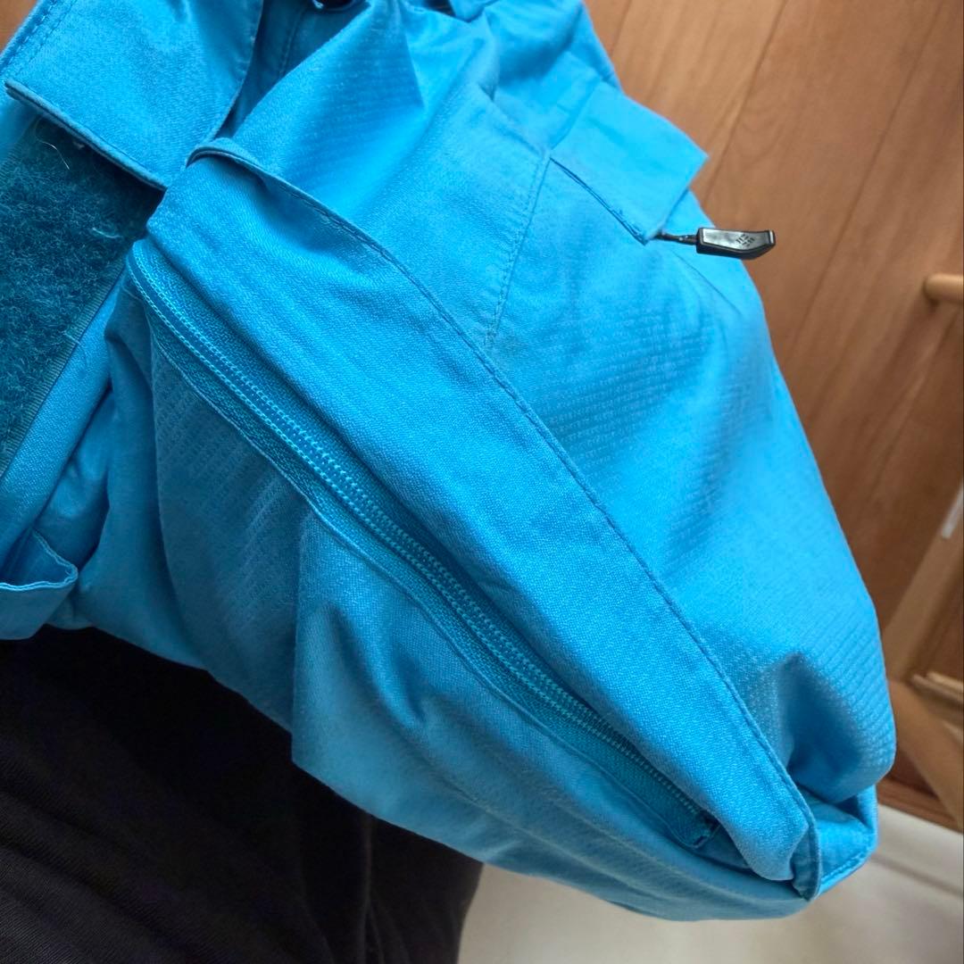 Columbia 青色 レインスーツ(上下セット)