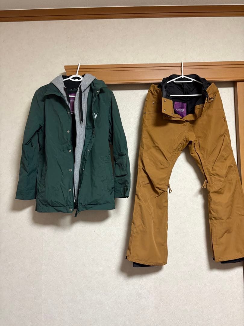 ダブルエーハードウェア上下セット【美品】ウェア　コーチジャケット