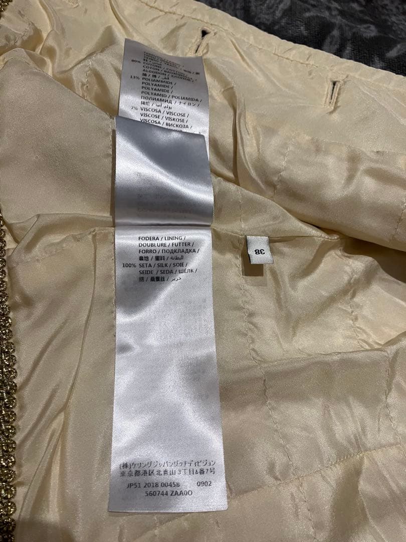 gucci ツイードベスト