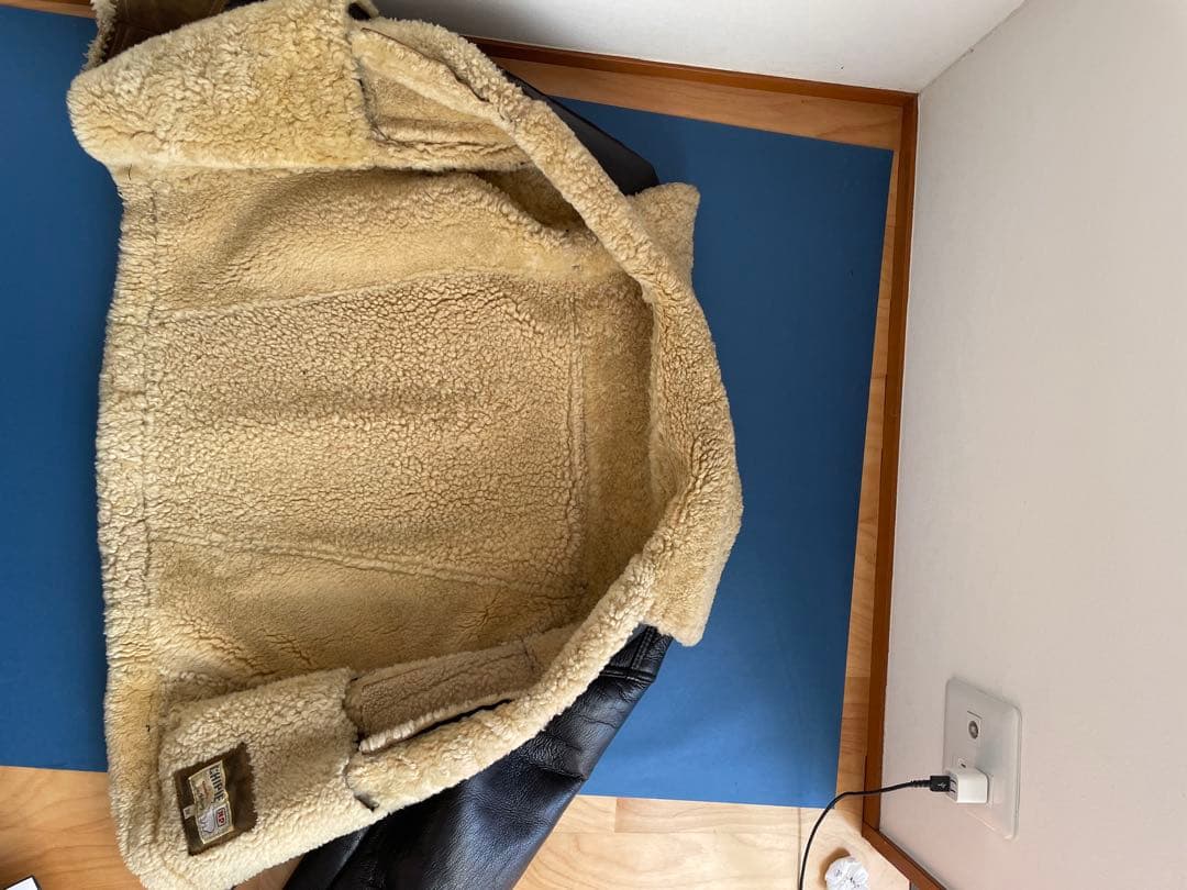 B-3タイプ フライトジャケット 本革ムートン