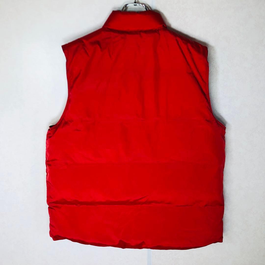 【新品タグ付き】ラルフローレン ダウンベスト リバーシブル 刺繍ロゴ ネイビー赤