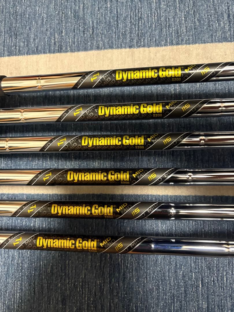 ブリジストン242CB+ 6本セットレフティーダイナミックゴールドMID115