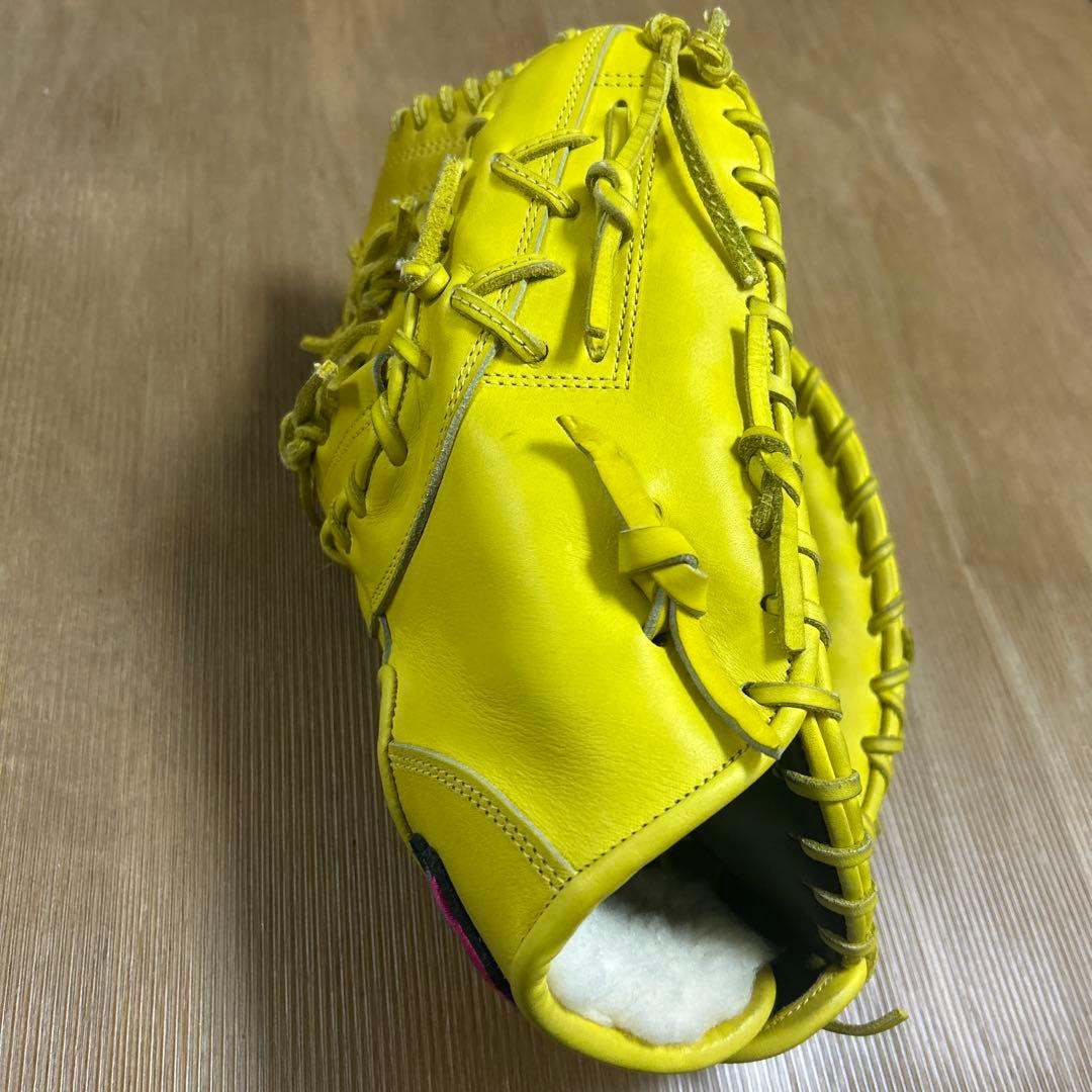 JUNKEI-GLOVE ファーストミット　イエロー