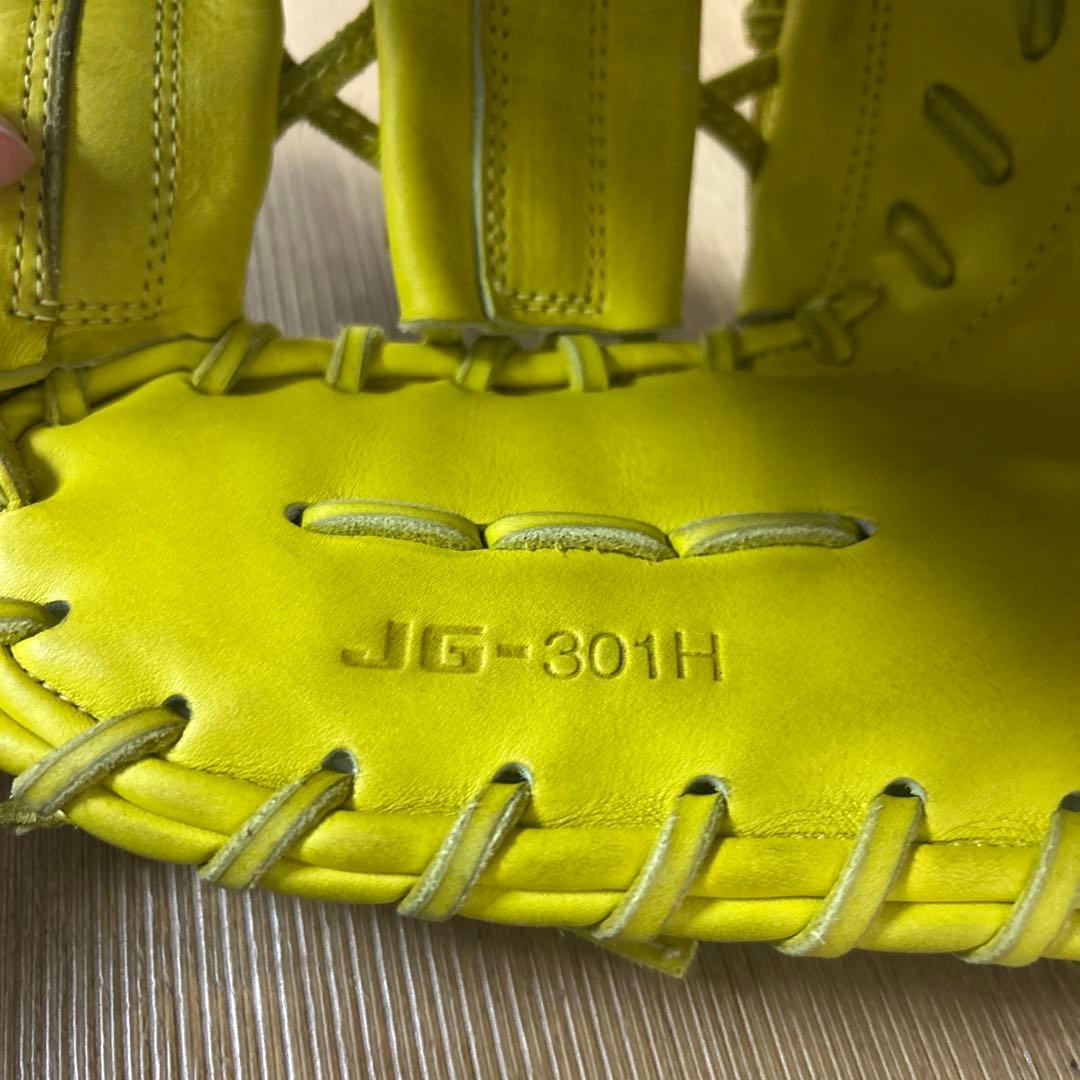 JUNKEI-GLOVE ファーストミット　イエロー