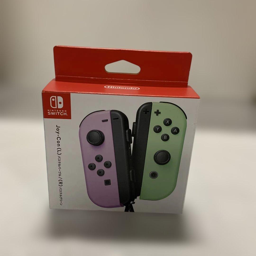 新品Nintendo Switch Joy-Con パステルパープル グリーン