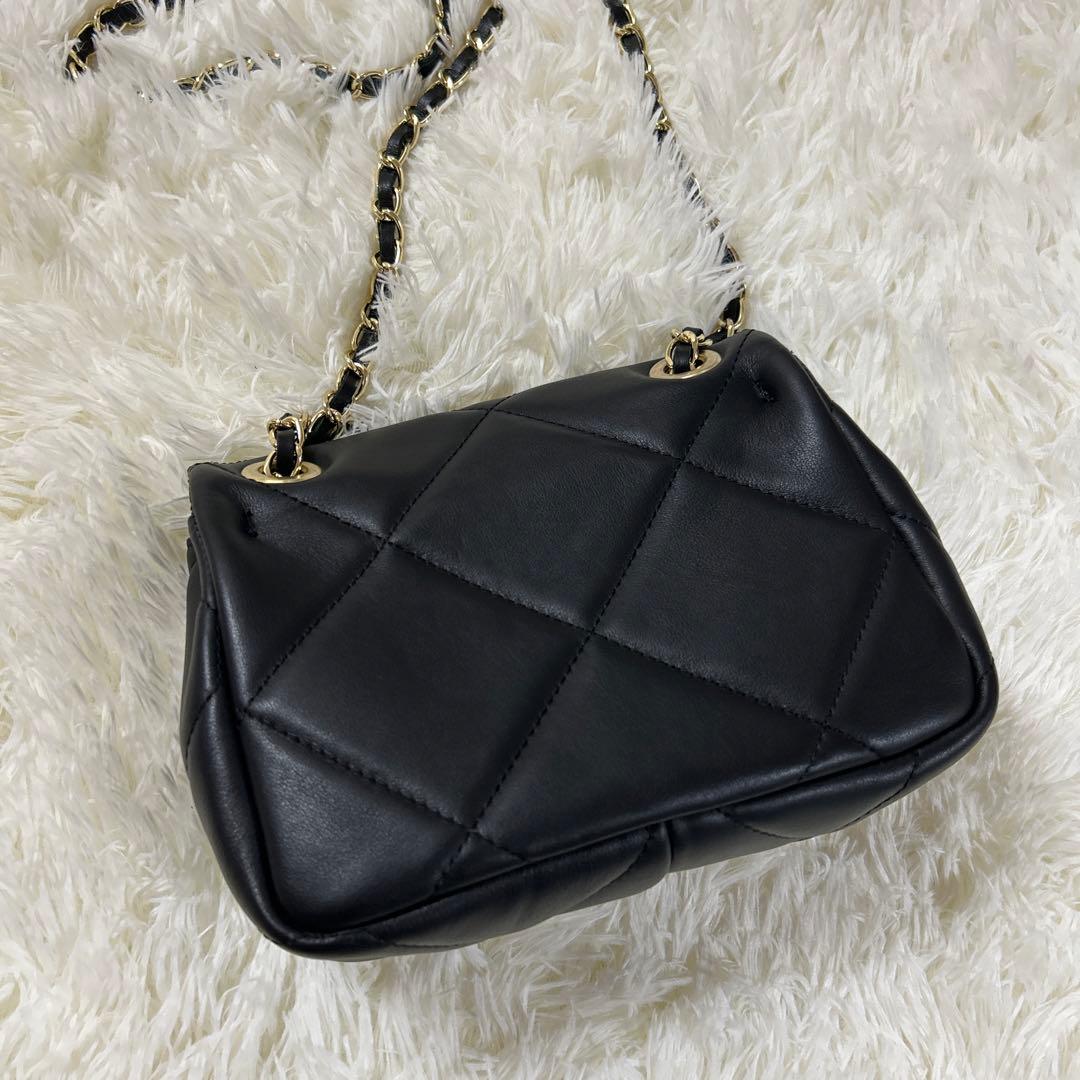 【MILOS/ミロス】BIGキルティングチェーンBag