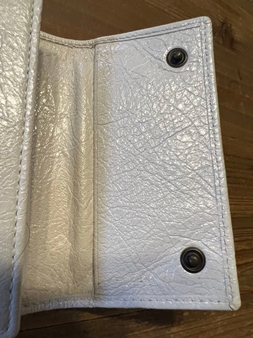 BALENCIAGA ホワイト キーケース　白　バレンシアガ
