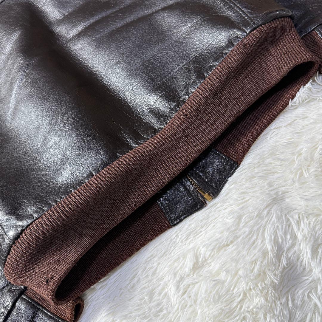 【名作】80s L.L.Bean G-1 フライトジャケット ゴートスキン 42