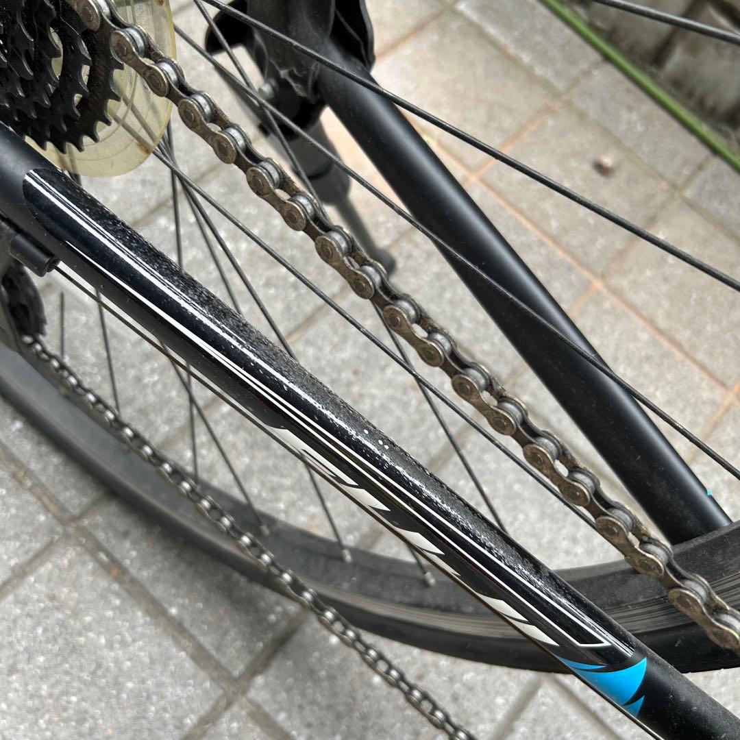 引き取り限定　FUJI SPARROW クロスバイク　ブルー