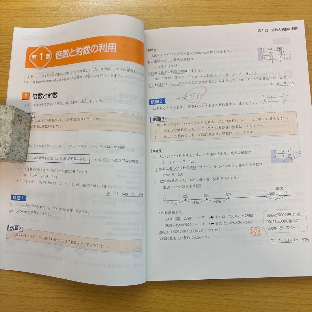 四谷大塚予習シリーズ　早稲アカ錬成問題集 セット　小5上