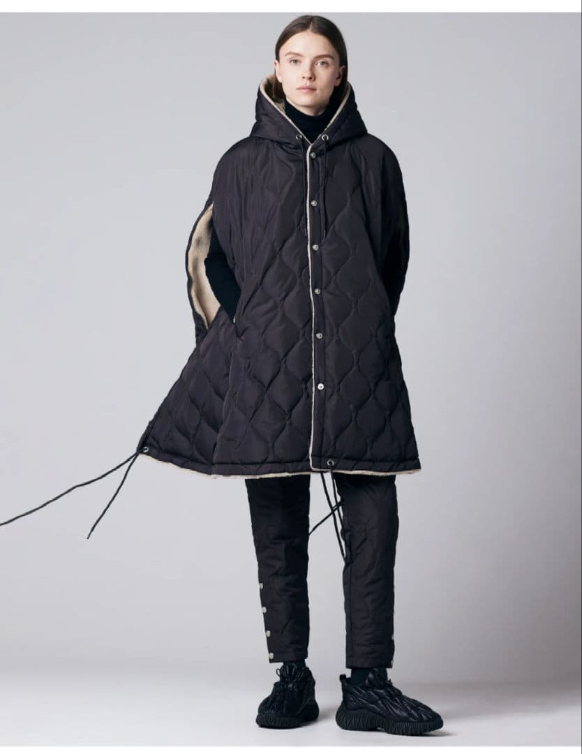 taion ミリタリー　ダウンケープ　ユニセックス