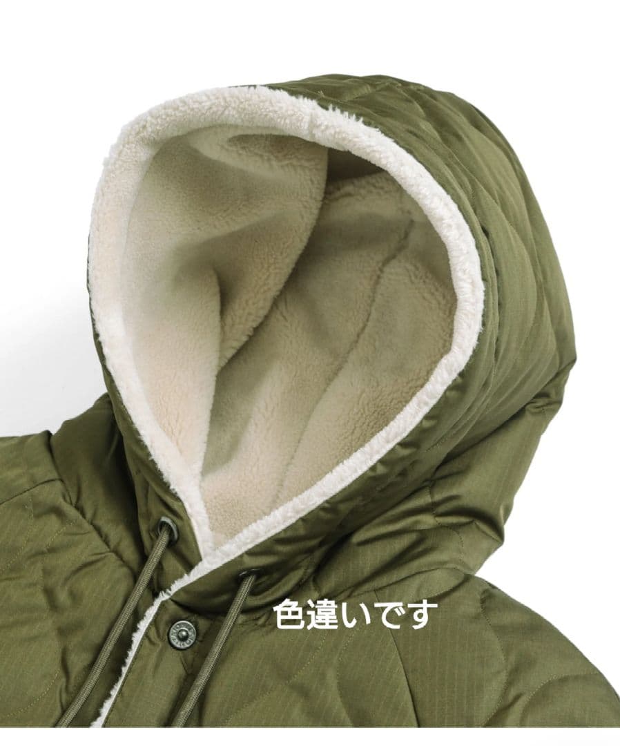 taion ミリタリー　ダウンケープ　ユニセックス