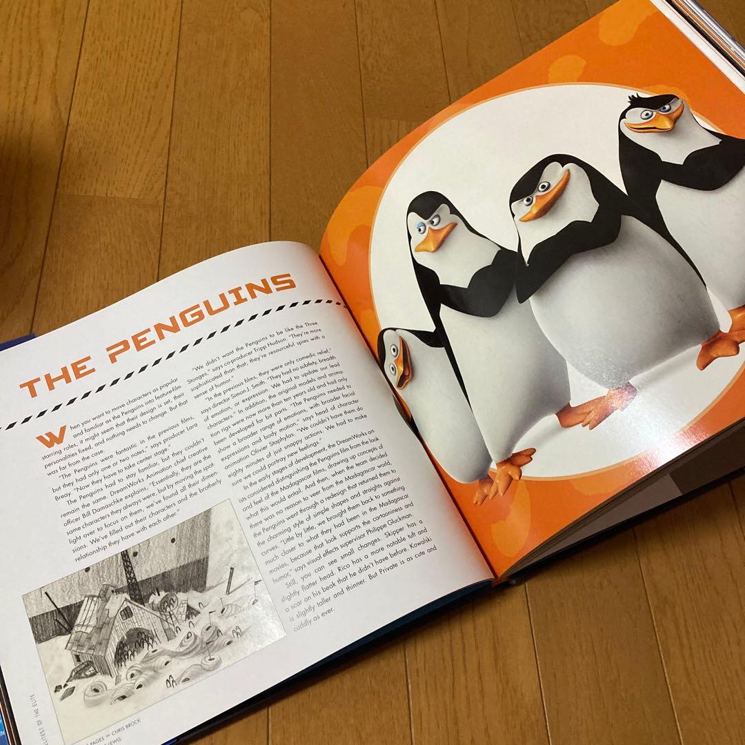 洋書*画集/ザ・ペンギンズ from マダガスカル　イラスト集