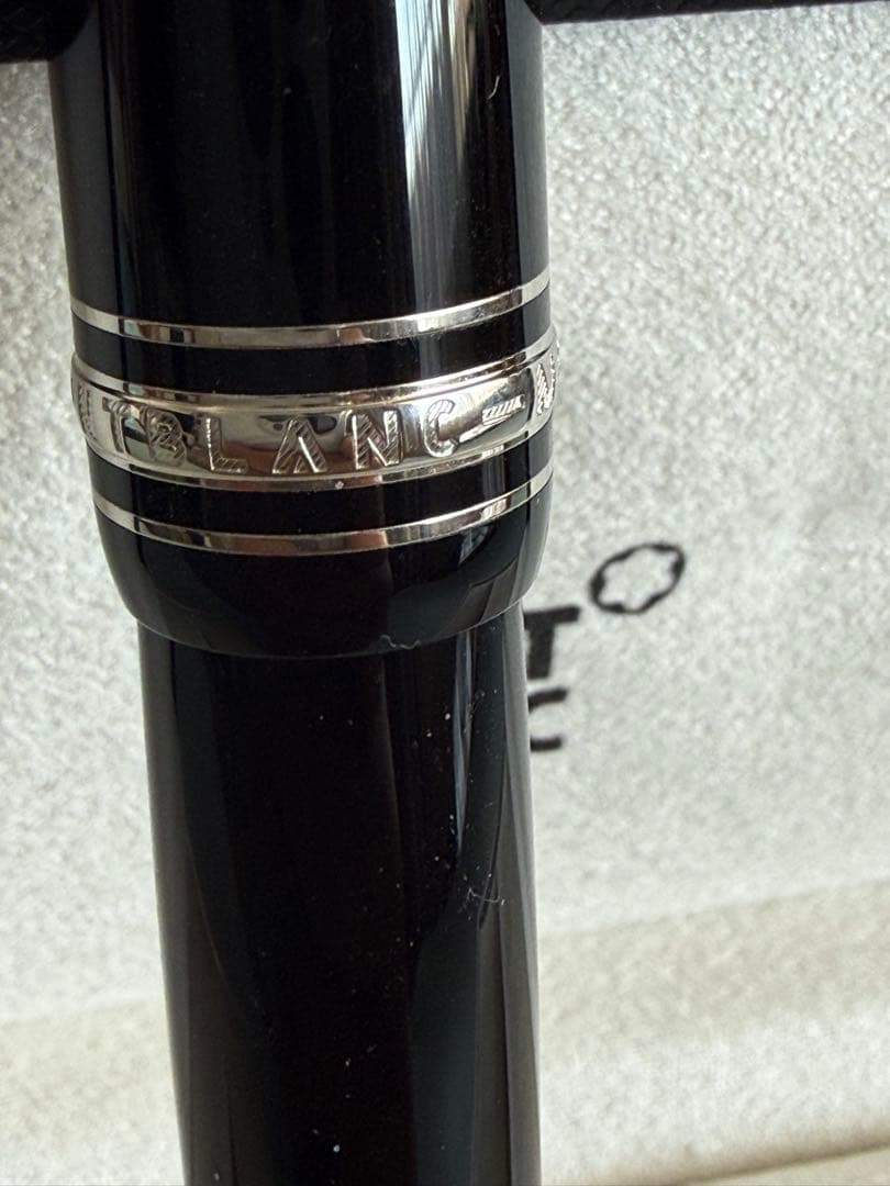 モンブラン万年筆 P146 マイスターシュッティク ル•グランプラチナラインEF