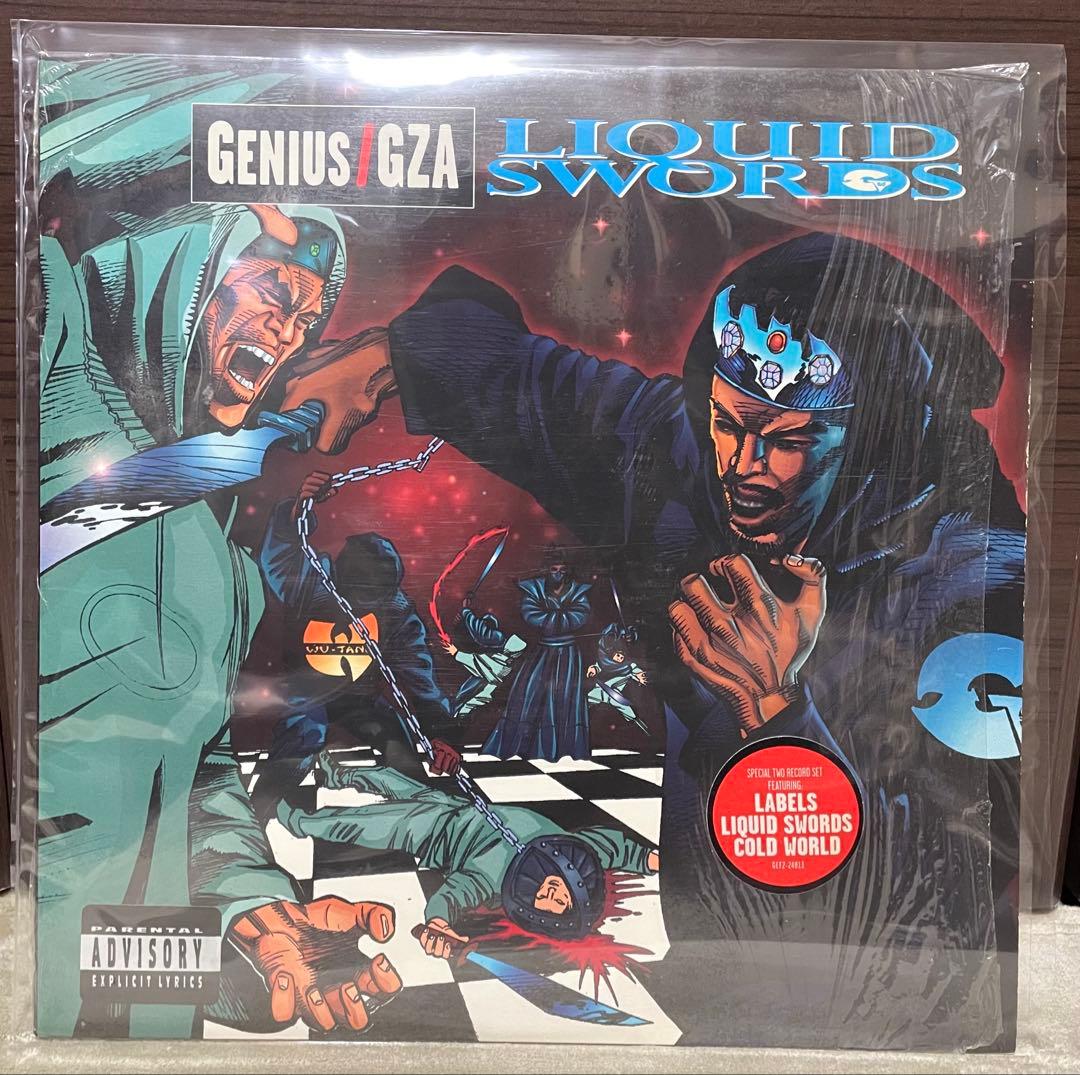【美品レア・US正規】GENIUS/GZA LIQUID SWORDSレコード