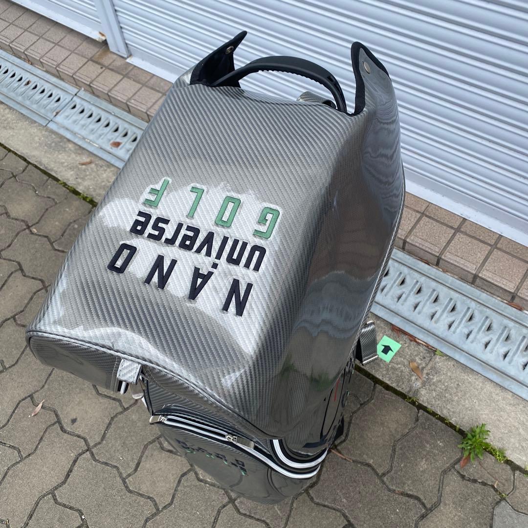 新品未使用　NANO UNIVERSE グレー キャディバッグ