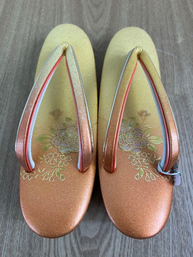 和装本革バッグ草履セット　Ａ-463