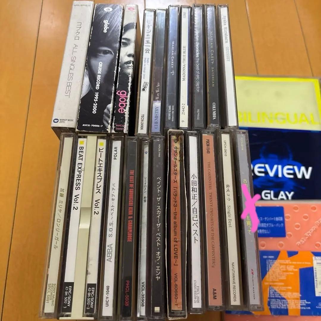 CDセット globe ABBA GLAY など 23冊