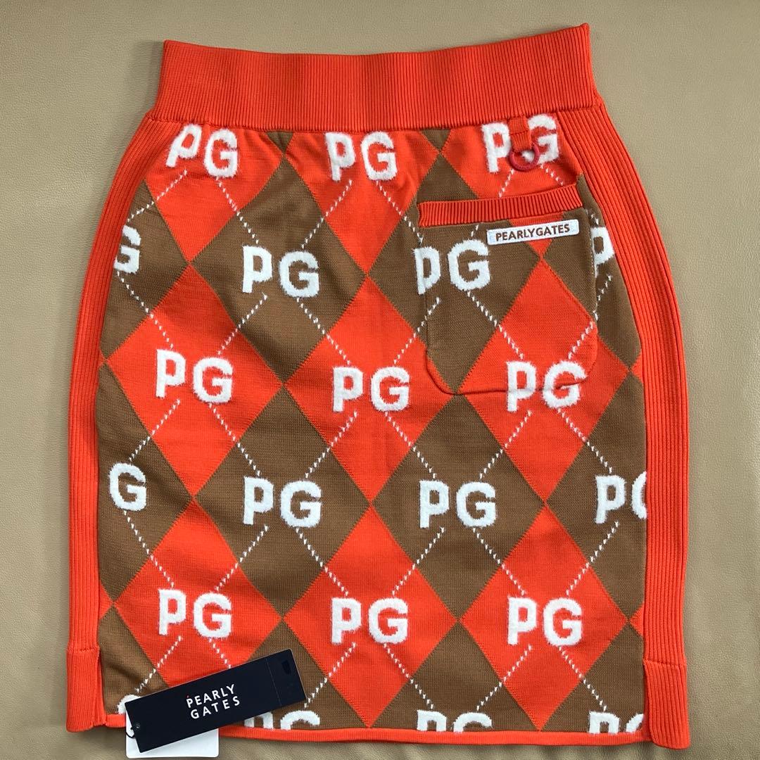【未着用】 PEARLY GATES ニット スカート タグ付き サイズ0