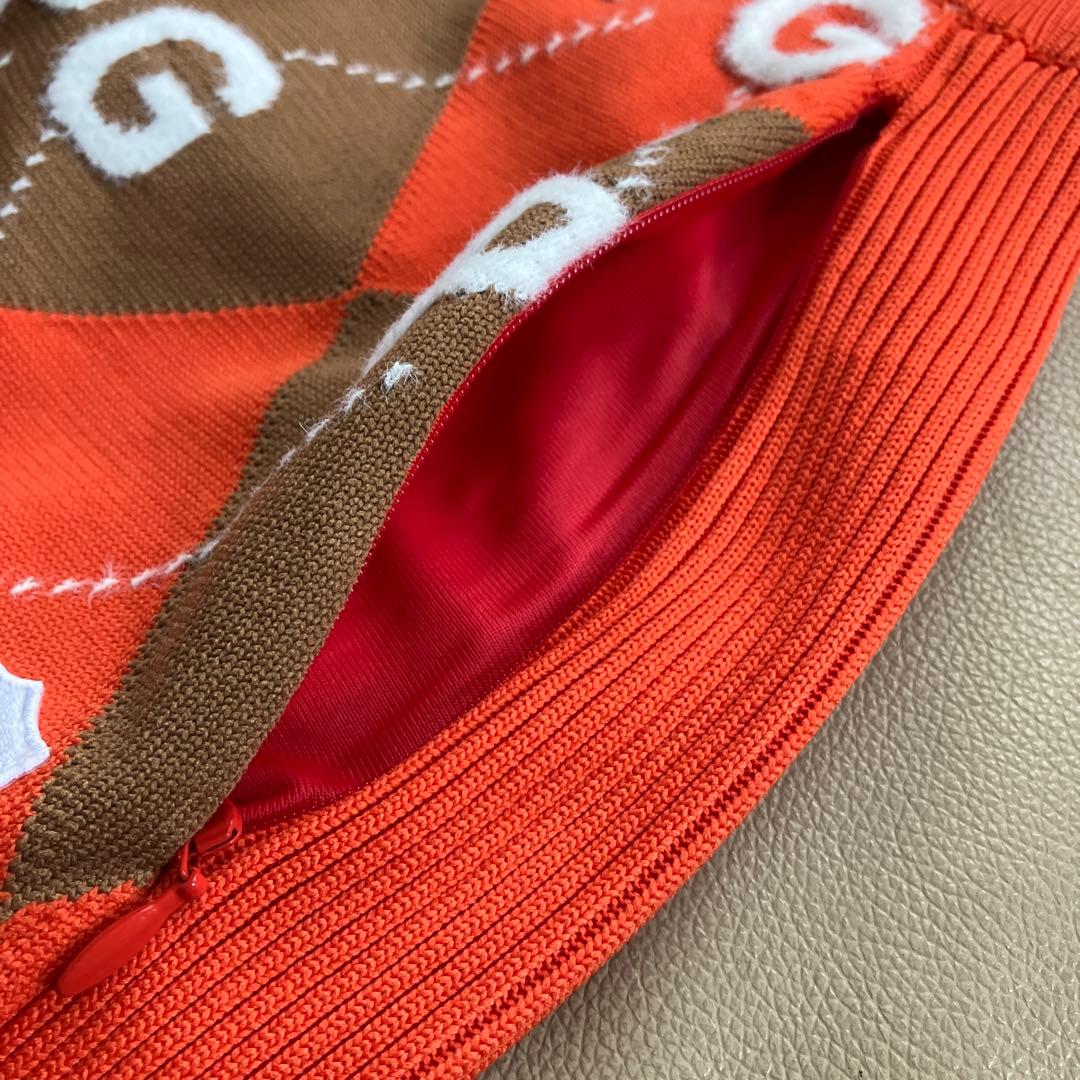 【未着用】 PEARLY GATES ニット スカート タグ付き サイズ0