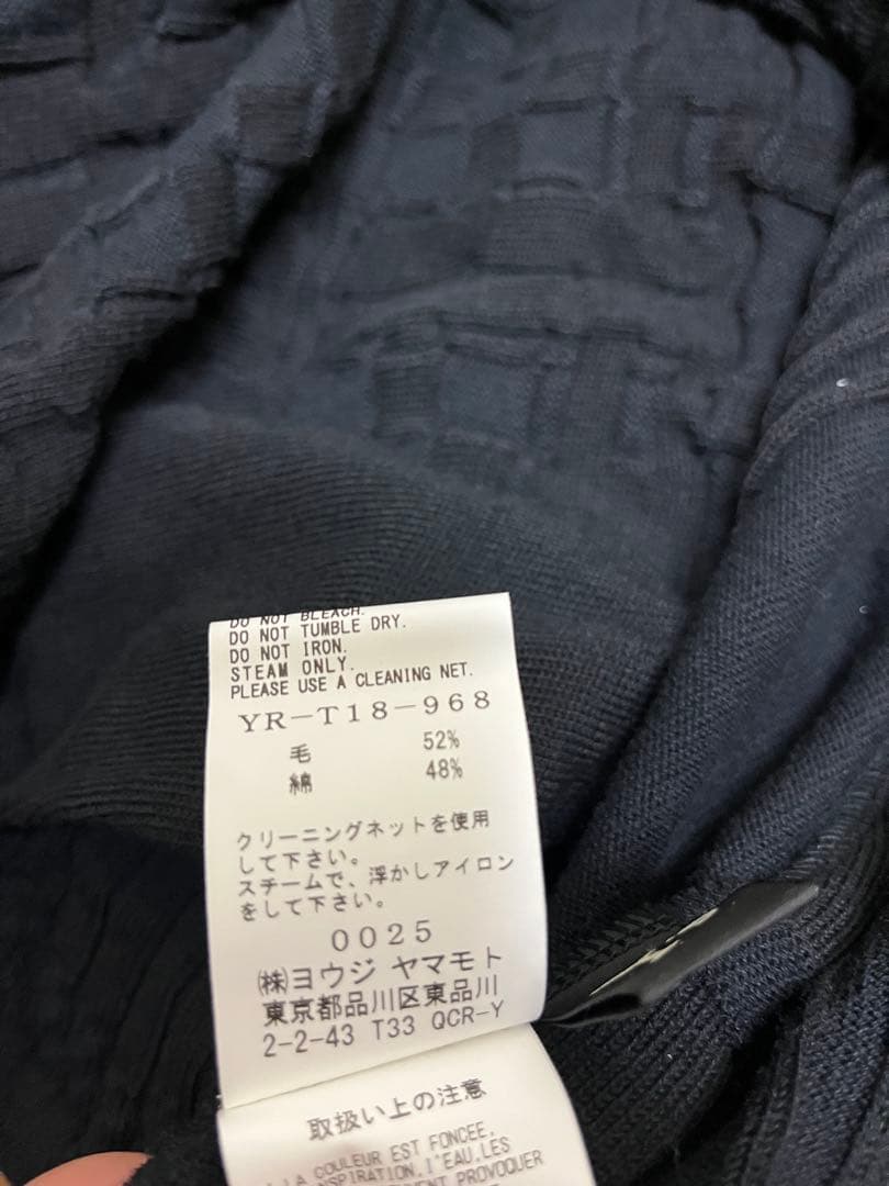 Y's アシンメトリージャケット　YR-T18-968　未使用保管品