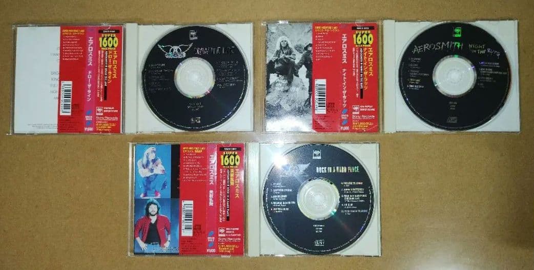 ■エアロスミス ★初期CD7枚セット AEROSMITH ★全て帯有り