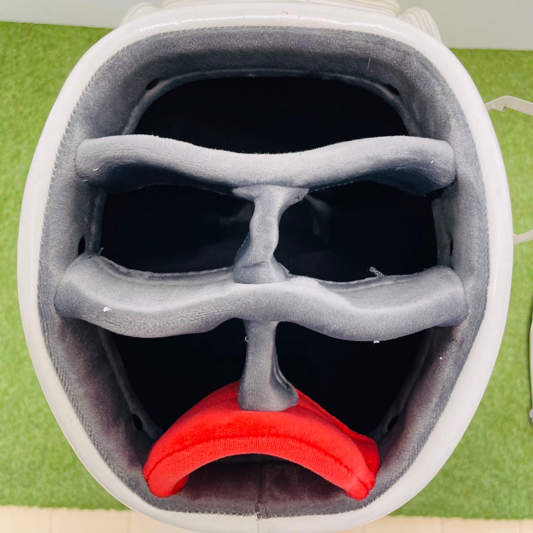 Nike ゴルフキャディバッグ ホワイト/ブラック/レッド