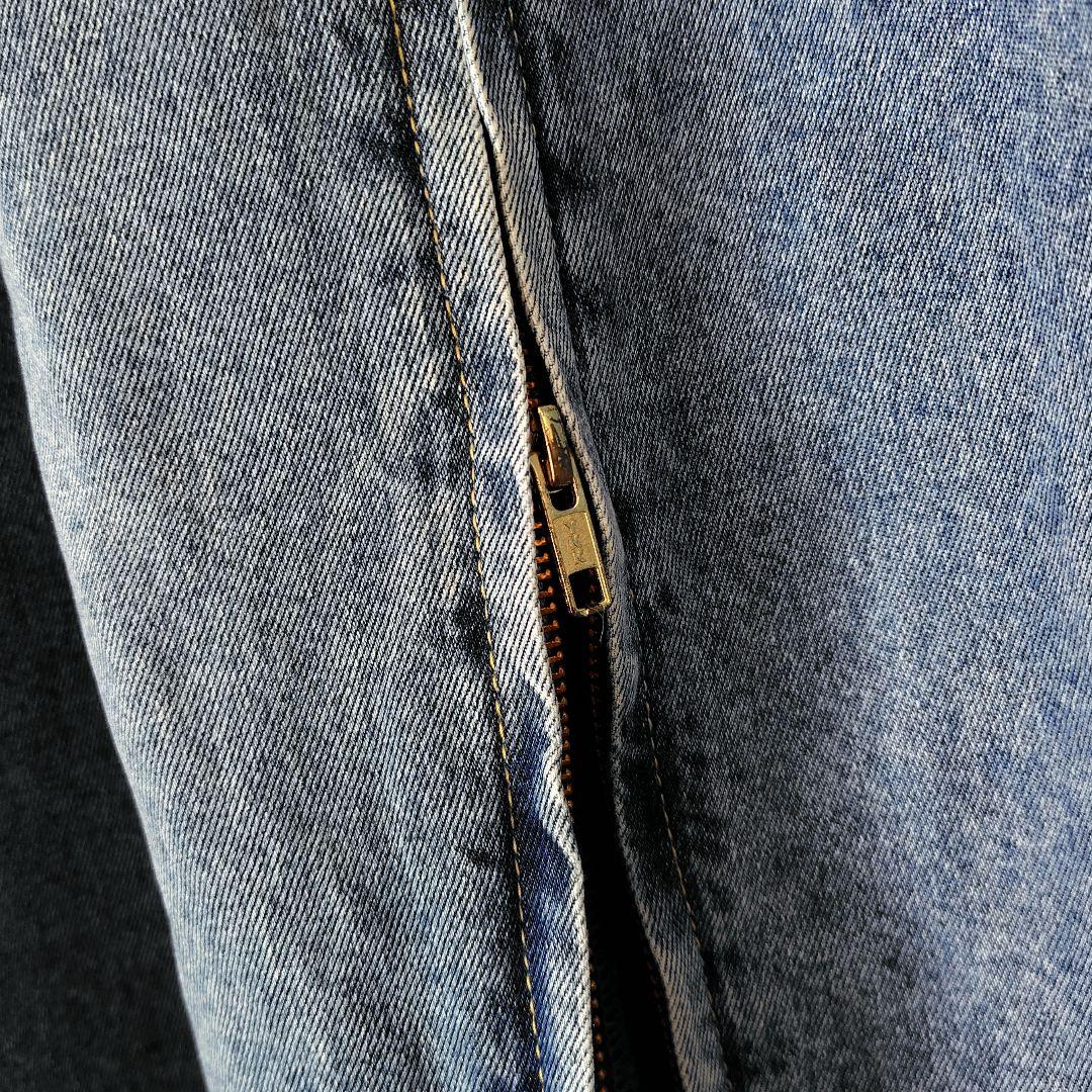 DouDou テンセルデニムジャンスカ 36 ライトブルー