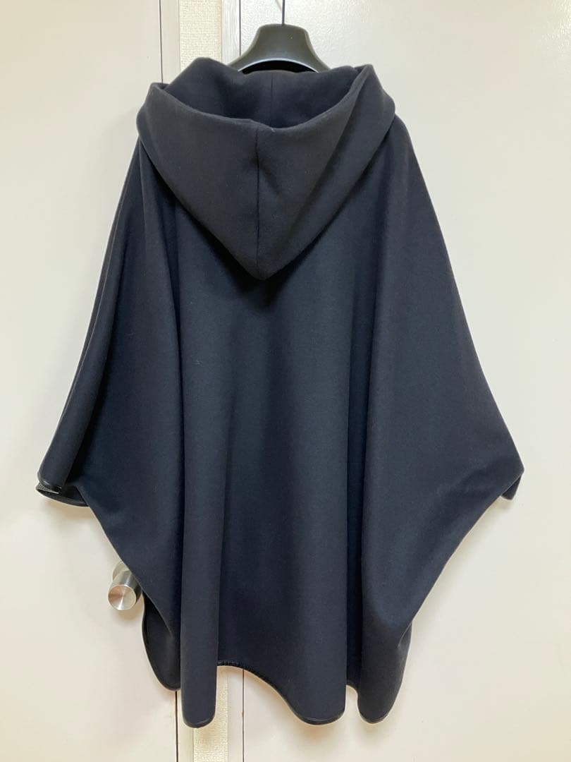 JOINT WORKS J-Milliorメルトンポンチョ　ネイビー