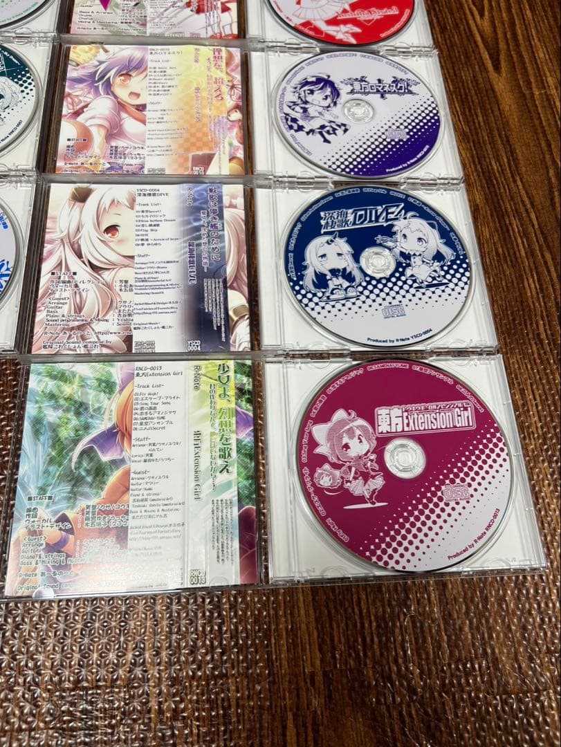 あ〜るの〜と のみ 14枚 まとめ 東方project CD 帯有