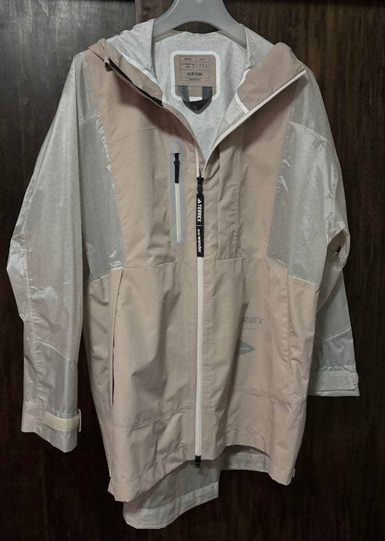 テレックス×アンドワンダー　レインジャケット