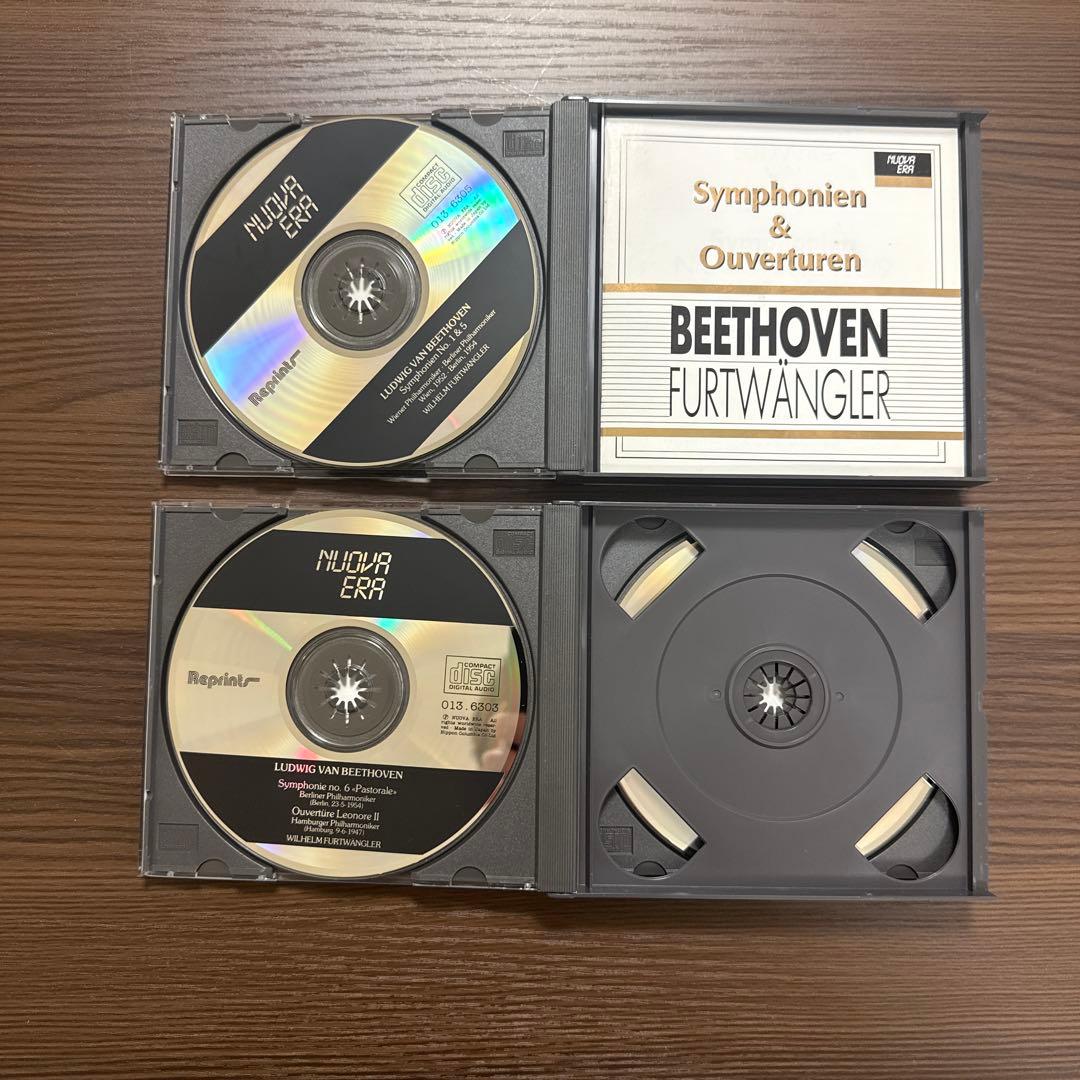 【稀少6CD】ベートーヴェン：交響曲全集　フルトヴェングラー　ノヴァ・エラ盤