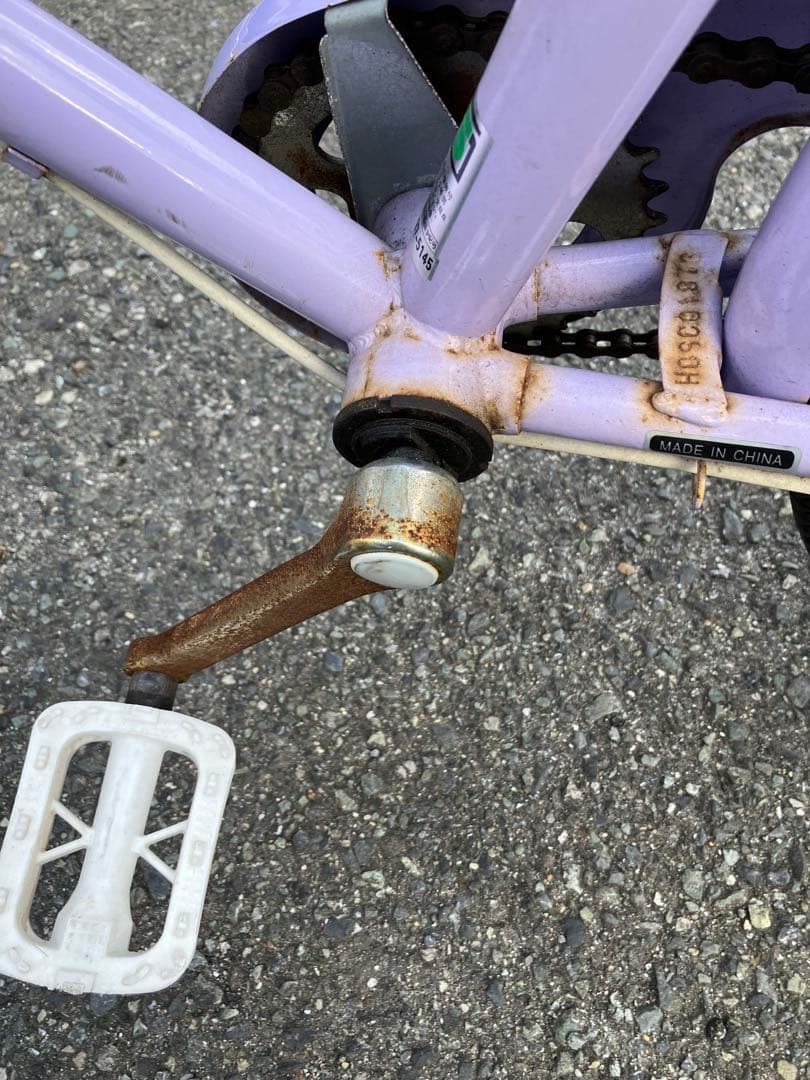 OLIVE des OLIVE 子供用自転車 パープル