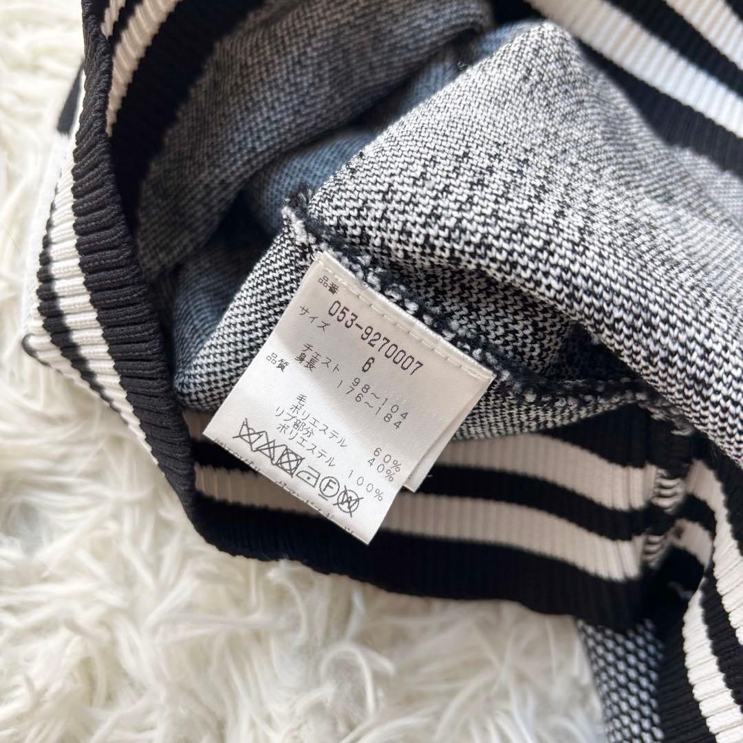 大きいサイズ 未使用級✨PEARLYGATES ニット 迷彩 カモフラ ロゴ 6