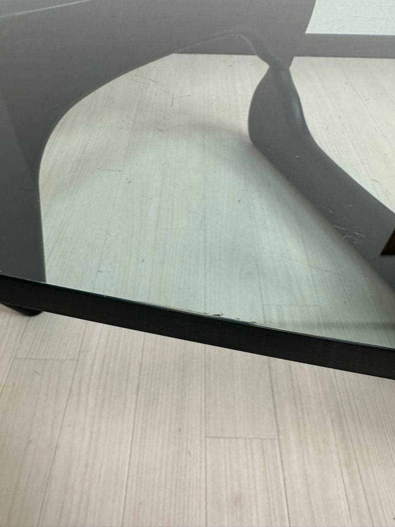 イサム ノグチ ガラス コーヒーテーブル ローテーブル ※i4※