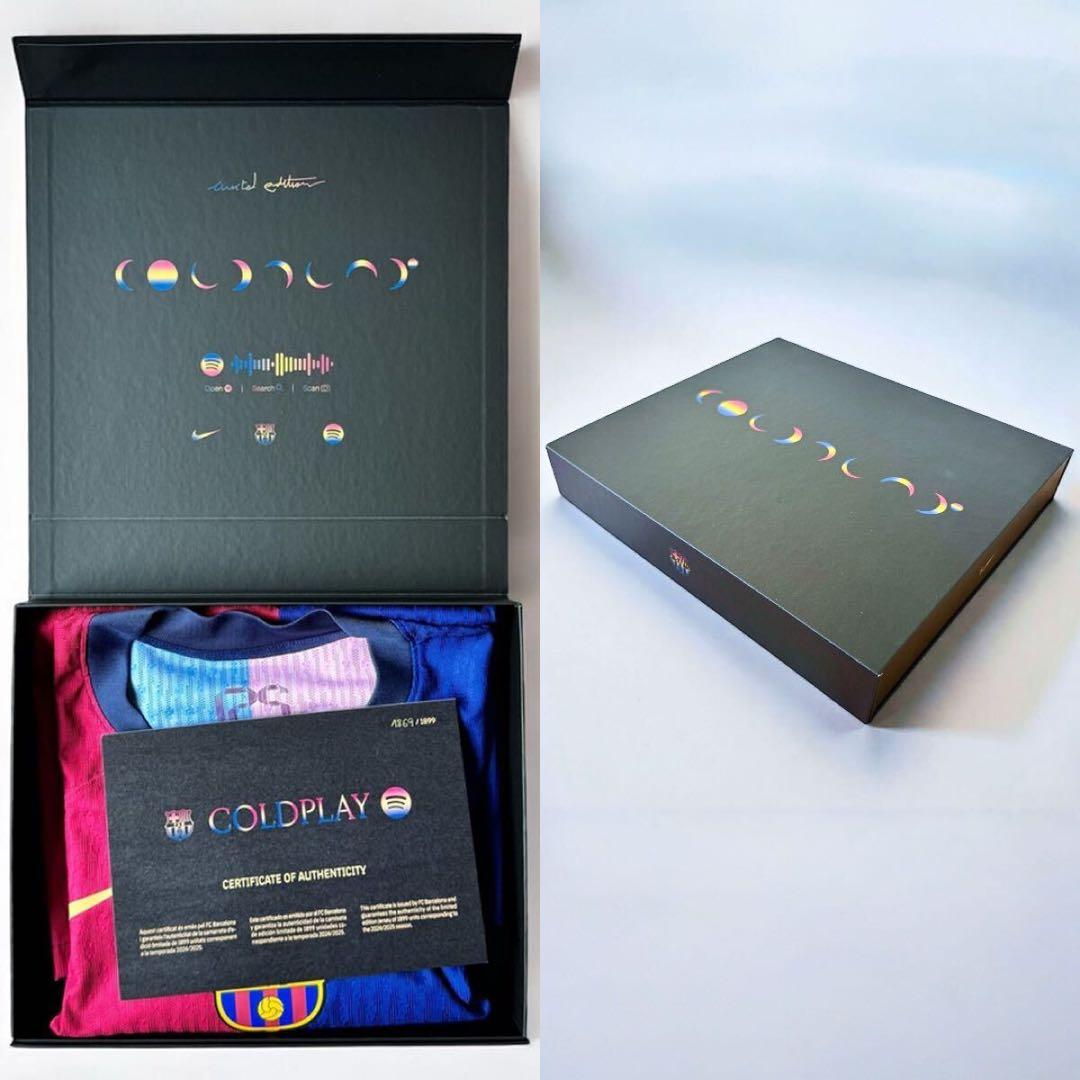 世界限定1899枚｜FC Barcelona x Coldplay ユニフォーム