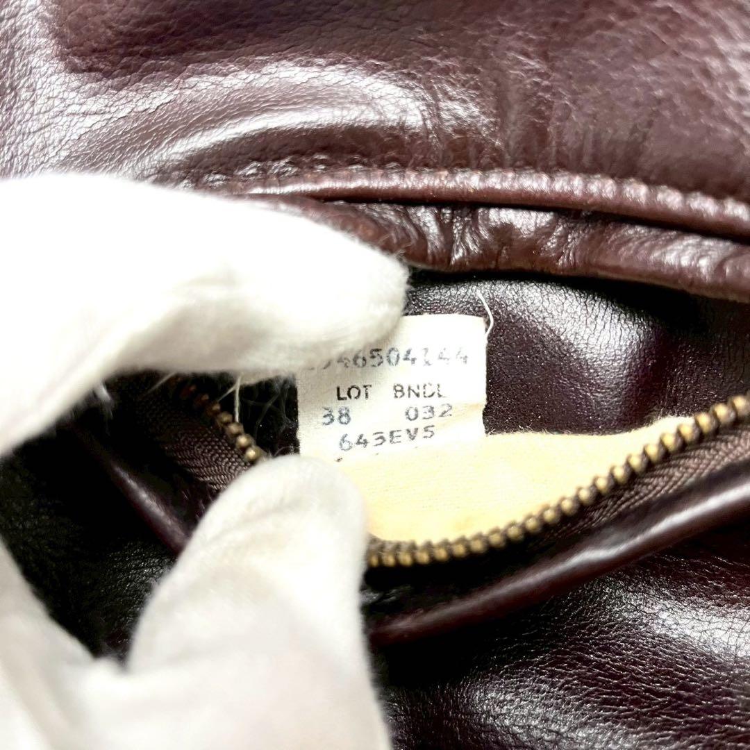 ◆美品/2way/希少カラー◆SCHOTT シングルライダース 643EVS