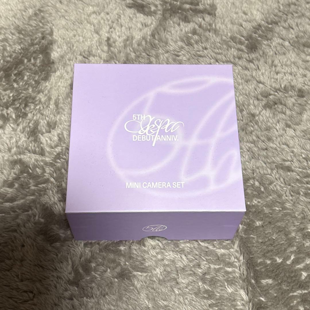 aespa 5th aniversary 5周年 MD ミニ カメラ
