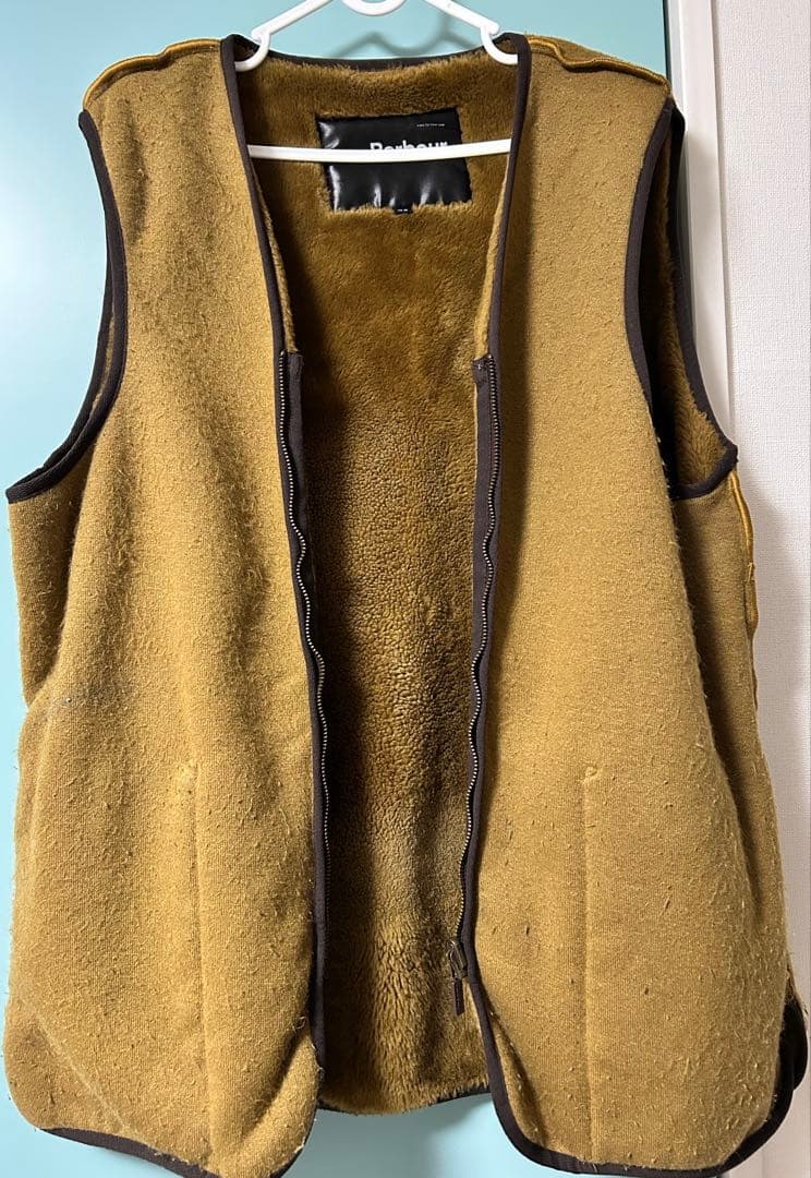 Barbour フード付きジャケット オリーブ 42 (内側ベスト付き)