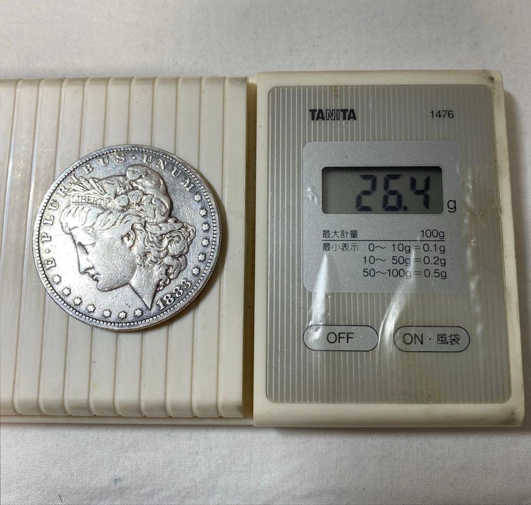 1883年 モルガン・ダラー 銀貨 アンティーク1ドル