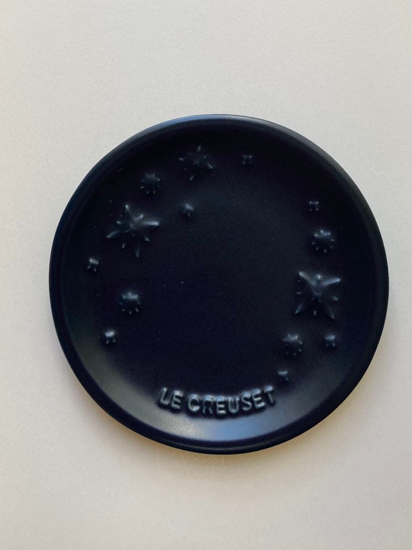 新品 ルクルーゼ ミニスターレリーフ プレート 3枚セット クリスマス 限定品