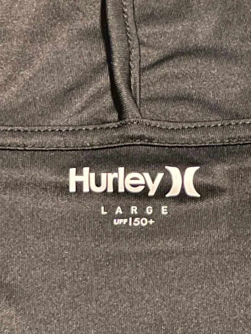 ハーレー hurley ラッシュガード長袖ジップパーカー サイズL 新品未使用品