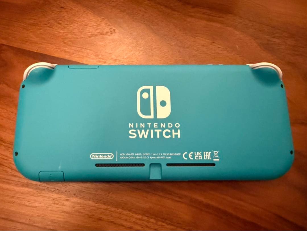 【美品箱あり】NintendoSwitchLite ターコイズ（ガラスフィルム付