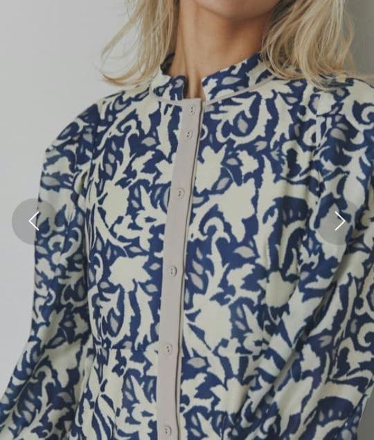 ROSE BUD(ROSE BUD pre)チャイナディテールワンピ