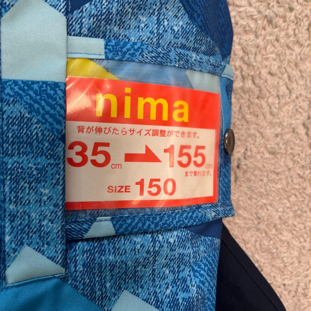 新品未使用　スキーウェア　男の子　135から155サイズ調整ができます