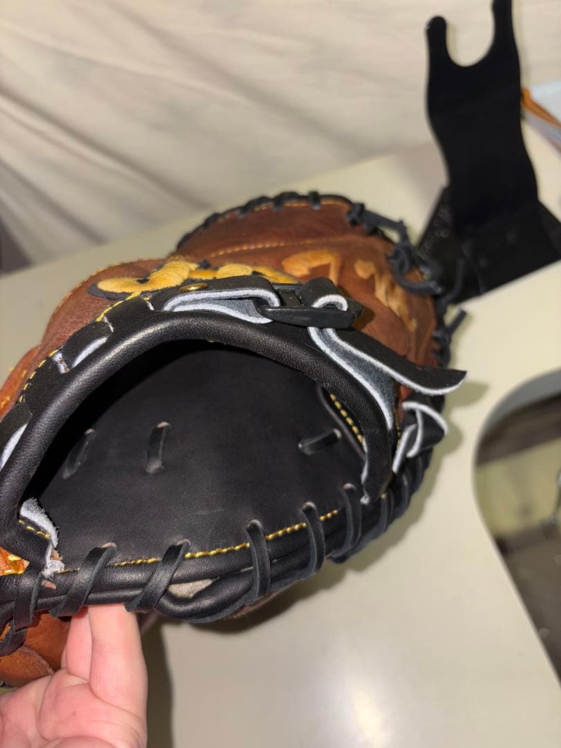 ハタケヤマ硬式キャッチャーミットオーダー　リペア品