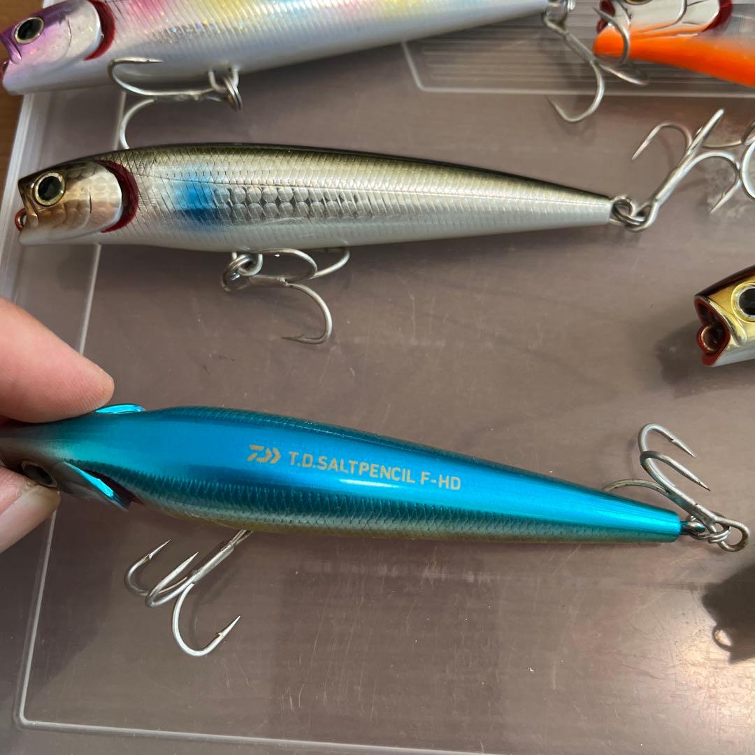 【引退セット】未使用ソルト用プラグ　TDソルトペンシル、ワンダー