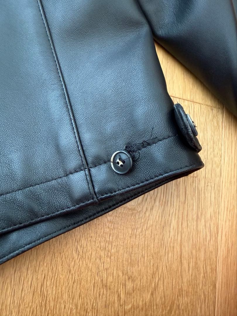 CINQUANTA スタンドカラー シングルライダース サイズ希少52