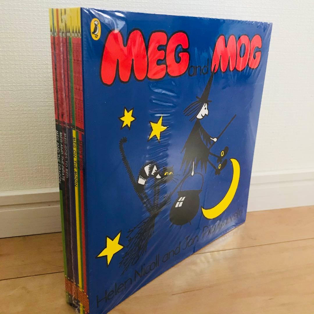 【CD付き】Meg and Mog イギリス定番の英語絵本　9冊と朗読CD1枚