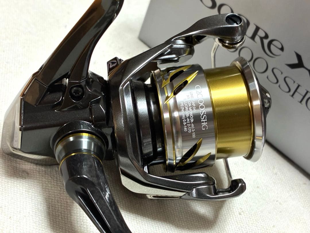 り*O様 【極美品】シマノ リール 25ソアレXR C2000SSHG 【カスタ